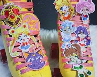 Sailor Moon Roller Skate Patch, Roller Skate Accessories