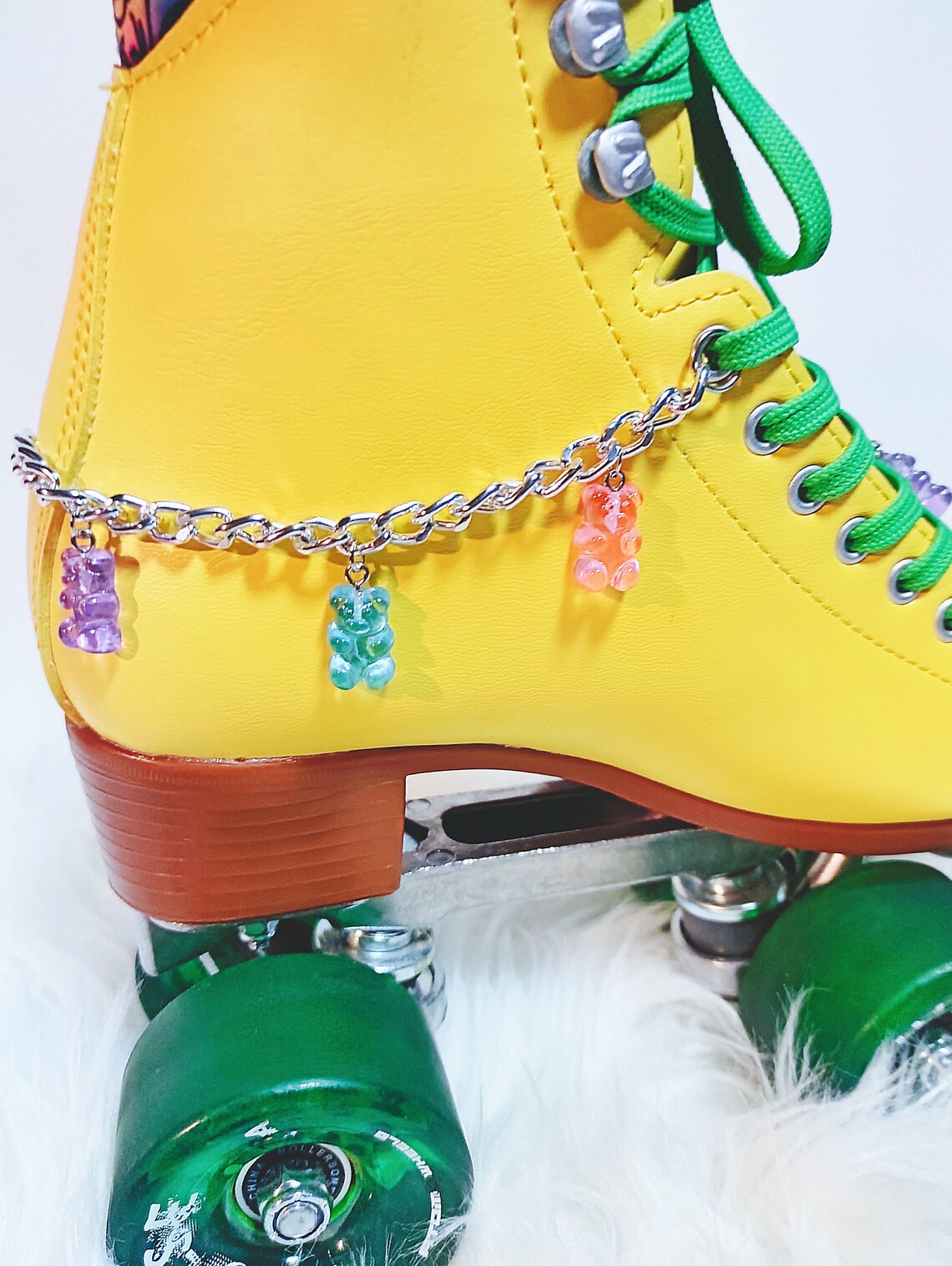 Roller Skate Gummy Bear Skatelet/roller Skate Etsy