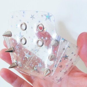 Studded Jelly Roller Skate Toe Covers/Clear Roller Skate Toe Caps 画像 6