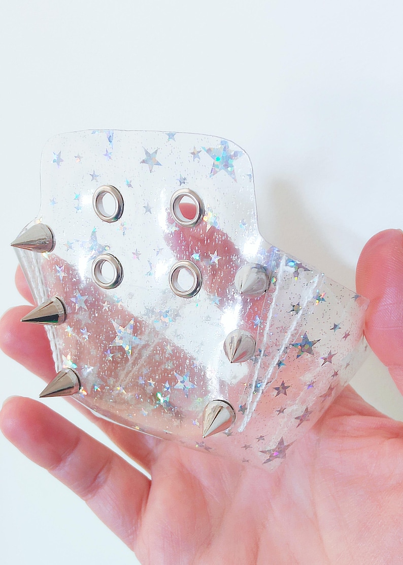 Studded Jelly Roller Skate Toe Covers/Clear Roller Skate Toe Caps 画像 6
