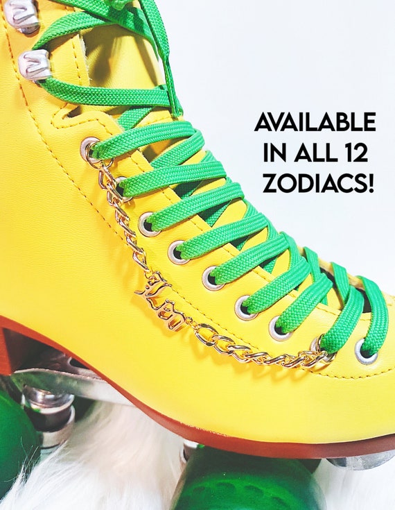 Zodiac Roller Skate Chain/Roller Skate Accessories/Roller Skate Charm/Roller Skate Skatelet