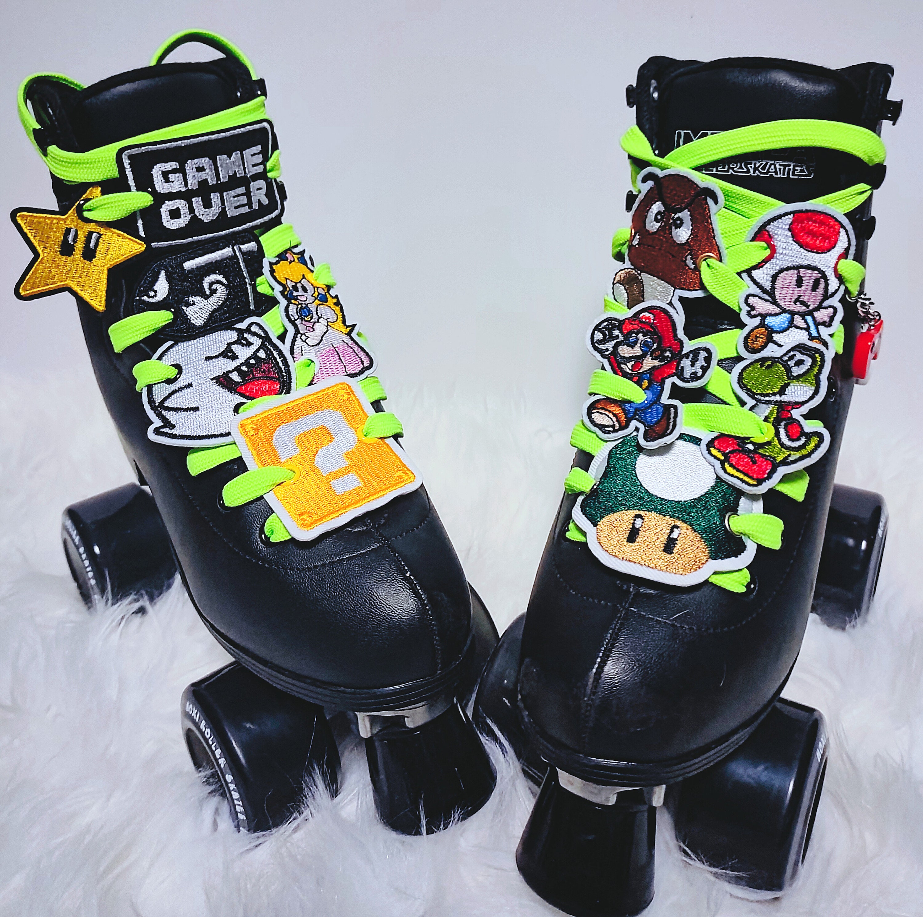 Super Mario Roller Skate Accessories/ Nintendo Roller Skates Etsy
