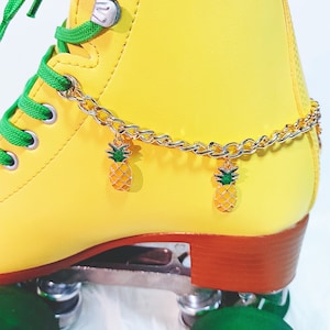 Pineapple Roller Skate Skatelet/Roller Skate Chain/Roller Skate Charm/Roller Skate Accessories