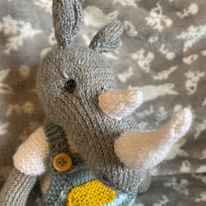 Handgemachte Nashorn Teddy