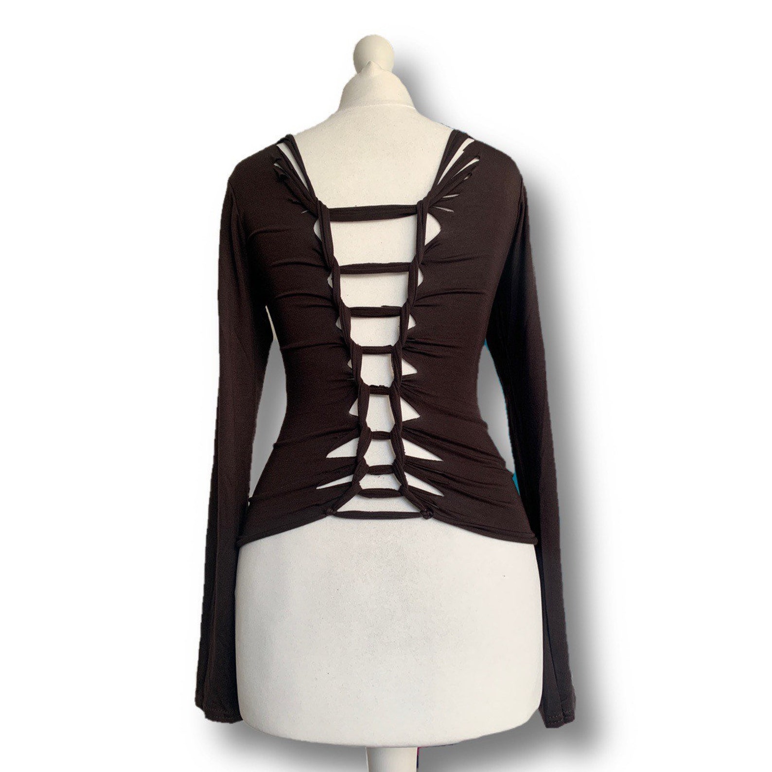 cut and braid t shirt