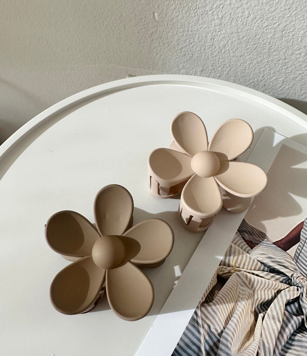 Cute Daisy Flower Hair Clip Large Flower Hair Clip Durable Etsy