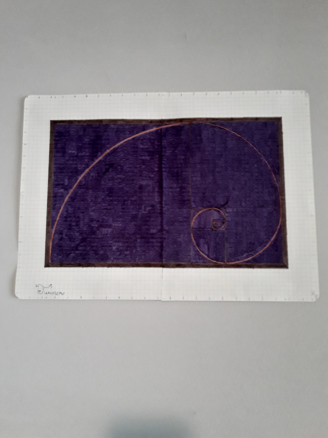 Fibonacci Sequence | Fibonacci Wall Art | Office Room Art | Handmade ...