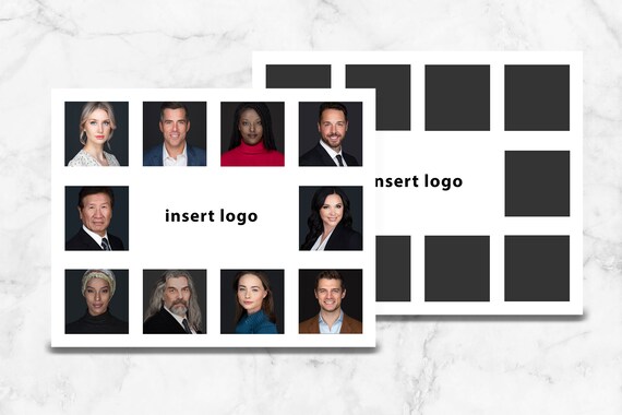 Headshot Marketing Material Template 7 Headshot templates | Etsy