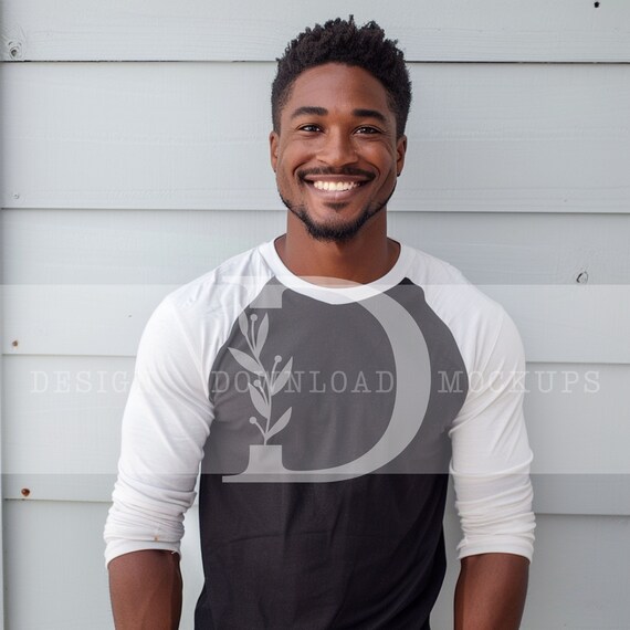 Bella Canvas TriBlend Raglan 3/4 Sleeve Baseball Soft Blend Jersey T-Shirt 3200 - Foto 5