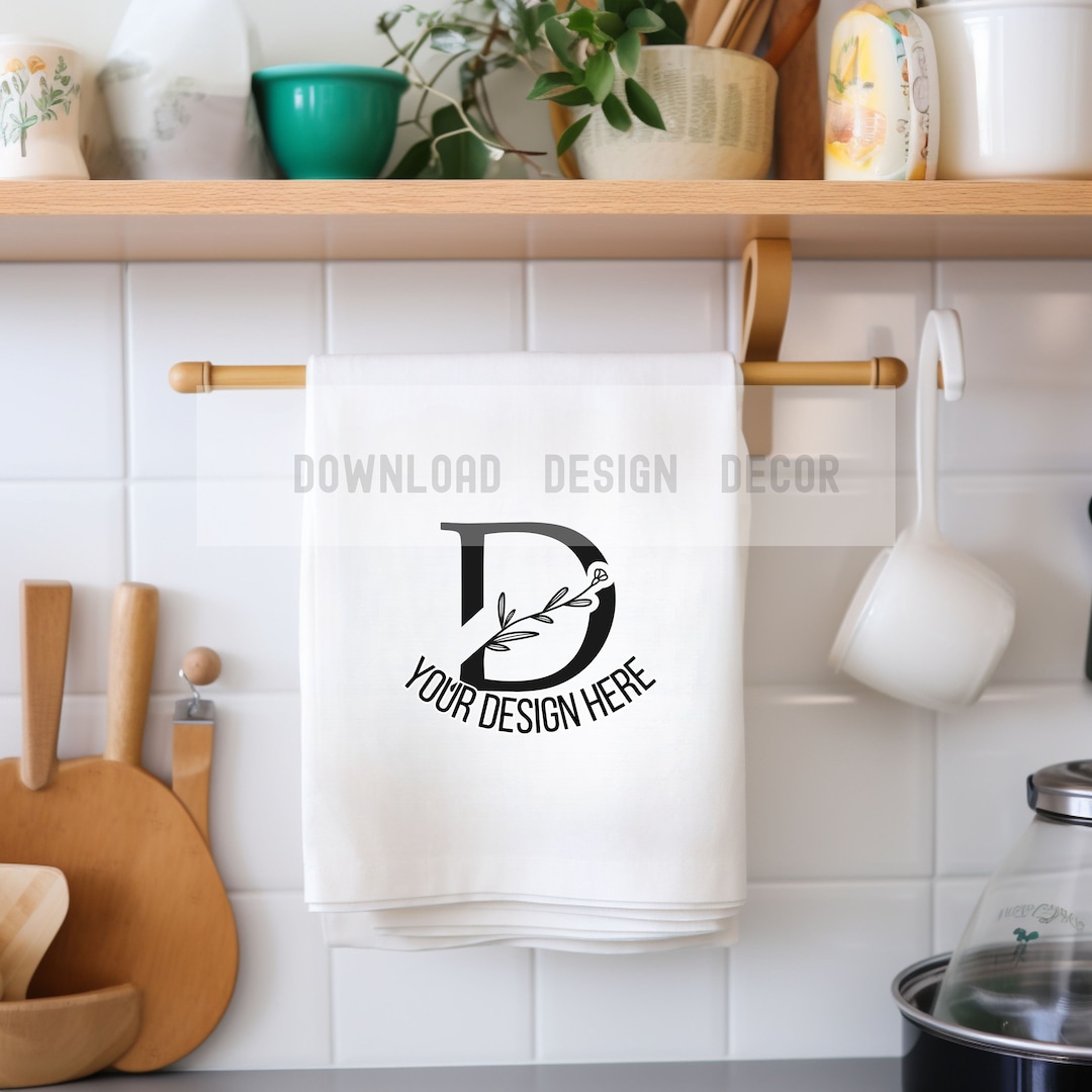 Tea Towel Mockup Cream Tea Towel Mockup Farmhouse Tea Towel Mock Tea