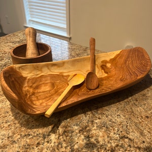 Maple display bowl