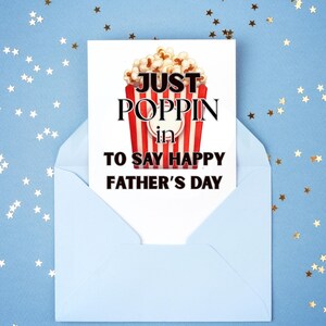 Solo un salto per augurare buona festa del papà/Disegno ad acquerello/Download digitale/Festa del papà/Clipart/Biglietti d'auguri/Carta da regalo e altro ancora