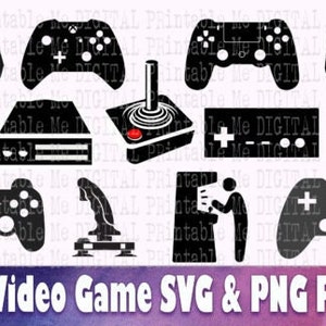 Video Game Old School Console Controllers Bundel 13 Ontwerpen SVG Instant Download Vectors Voor Cricut Silhouette