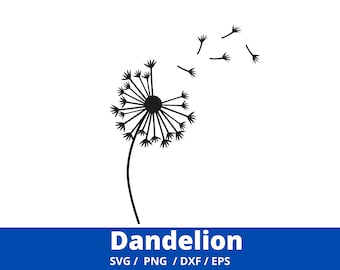 Dandelion Svg, Dandelion Blowing Away, Dandelion Png, Blow Me Svg, Just Breathe Svg, Dandelion Blowing Svg, Dandelion Cut File