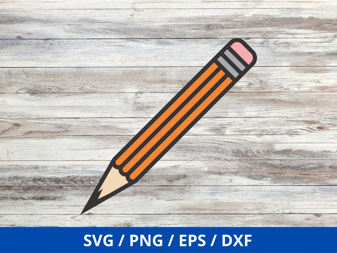 Pencil Svg, Back to School Svg , Teacher Svg, Cut File - Instant ...