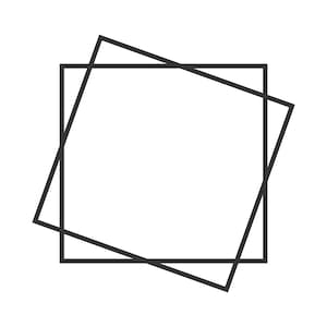Square Frame Svg, Square Frame Png, Square monogram frame svg, Geometric Double Square Svg, Frame Svg, Border Svg, Square Wire Frame Svg