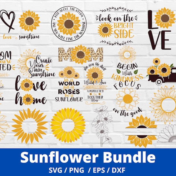 Sunflower Quote Svg - Etsy