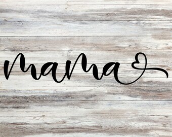 Mama SVG, Hand Lettered Mama svg, Mama Shirt svg, Mama Bear svg, Mom Life svg, Motherhood svg, mama cut file, mothers day svg