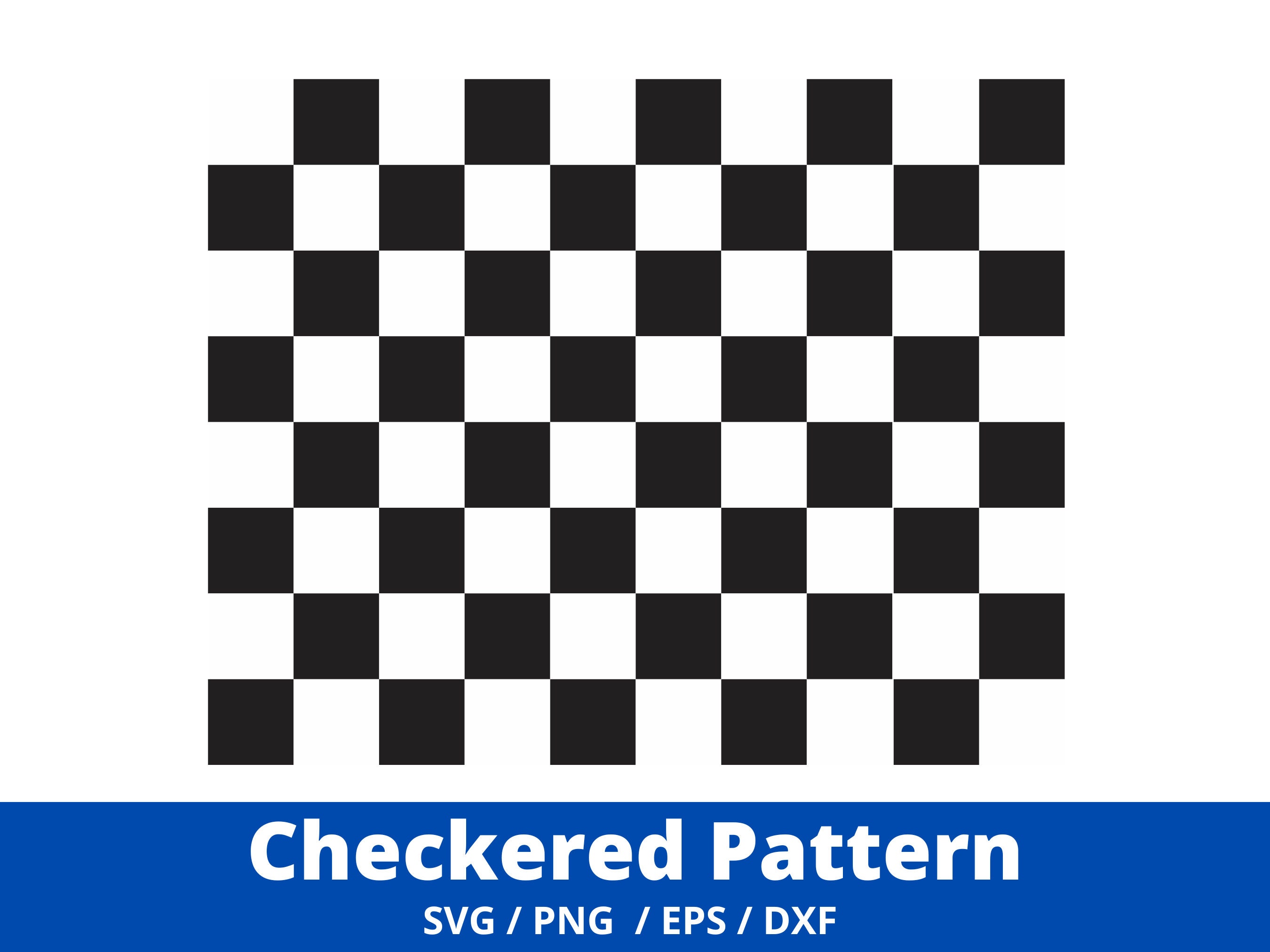 Checkerboard SVG, Seamless Checkered Pattern SVG, Checkers Cut Files ...