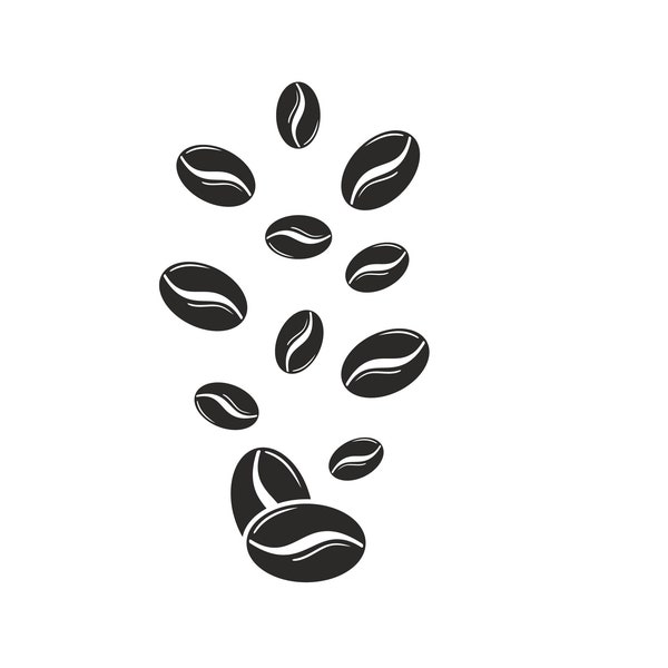 Coffee bean svg - Coffee bean cluster svg - coffee svg for cricut - coffee svg for silhouette - coffee Cut file - coffee clip art