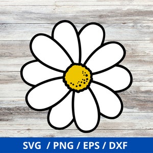 Daisy SVG, Daisy, Flower SVG, Flower, Spring SVG, Digital Download ...