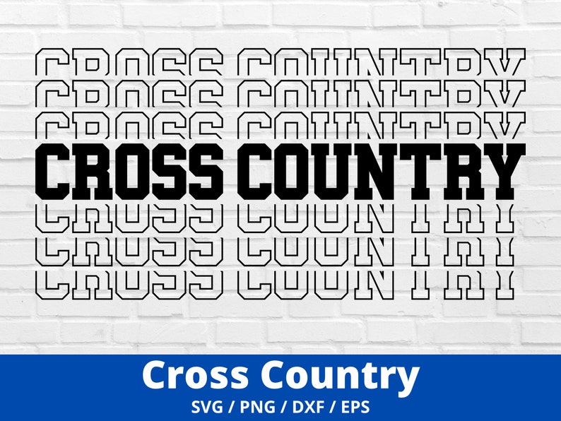 Cross Country Svg Cross Country Png Cross Country Cut File - Etsy