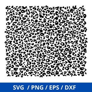 Leopard Print Pattern Svg, Repeating Pattern, Leopard Svg, Leopard Print Svg,Animal Print Svg, Cheetah Print Svg