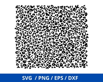 Leopard Print Pattern Svg, Repeating Pattern, Leopard Svg, Leopard Print Svg,Animal Print Svg, Cheetah Print Svg