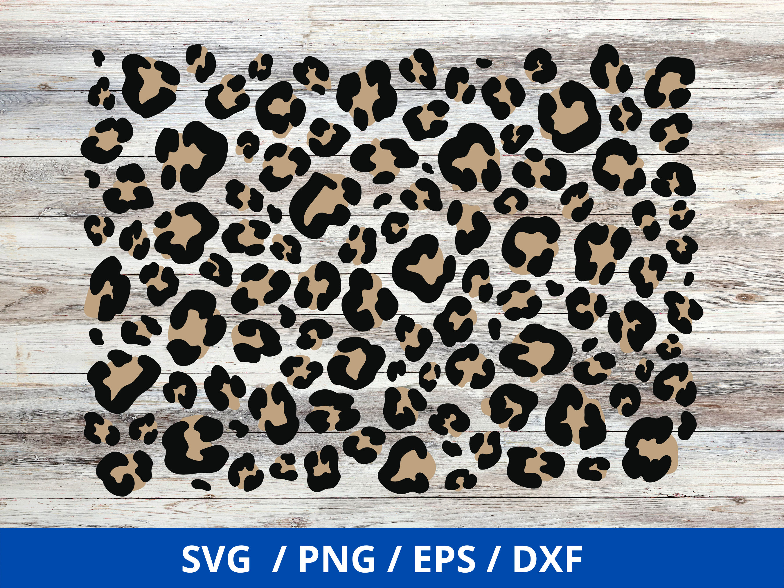 Leopard Print Svg Leopard Print Pattern Svg Repeating - Etsy