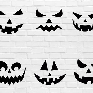 Pumpkin Face Svg Bundle, Jack O Lantern Svg, Halloween Svg Bundle ...