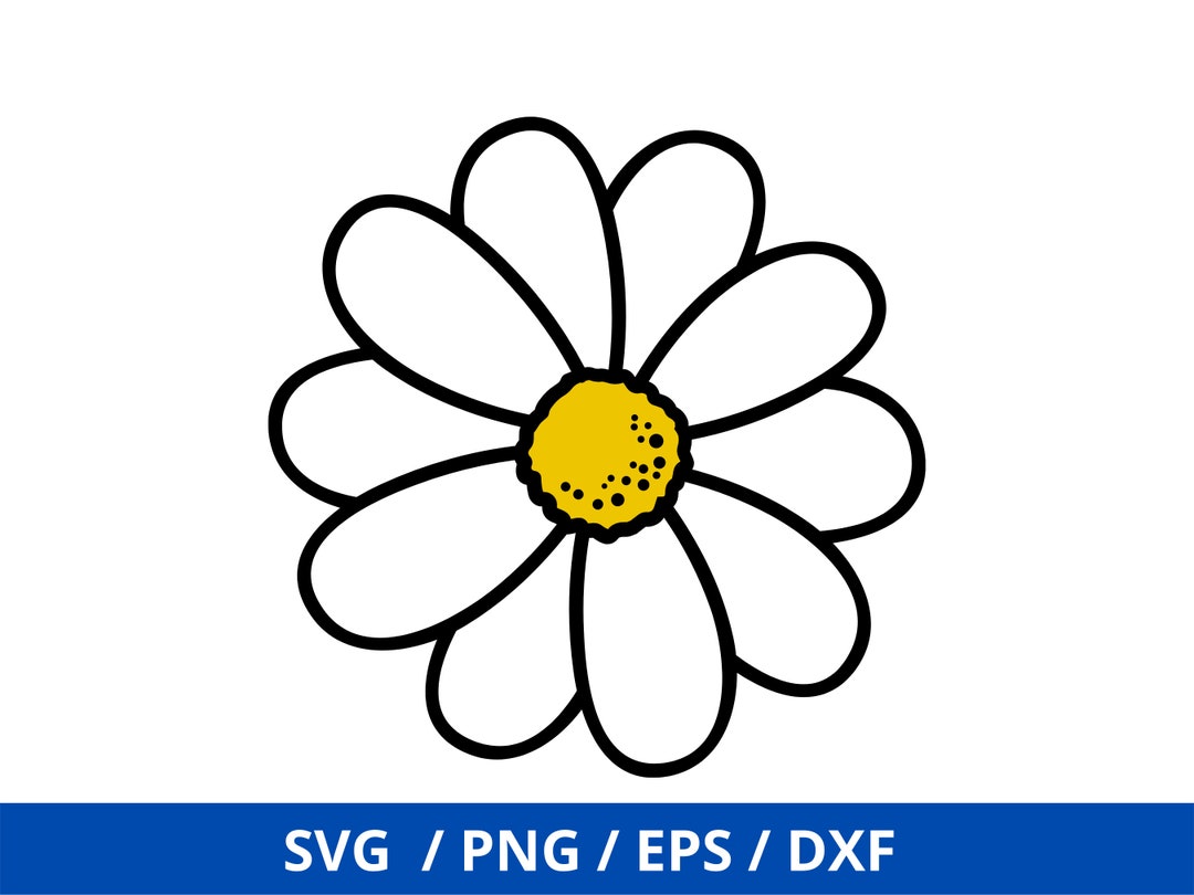 Daisy SVG, Daisy, Flower SVG, Flower, Spring SVG, Digital Download