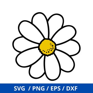 Daisy SVG, Daisy, Flower SVG, Flower, Spring SVG, Digital Download ...