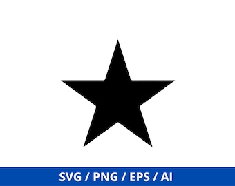 May include: A black five-pointed star.
