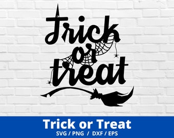 Truco o trato SVG, Truco o trato PNG, Halloween Svg, Otoño Svg