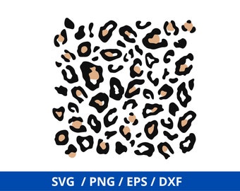 Leopard Print Pattern Svg, Leopard Svg, Cheetah Print Svg, Leopard Print Svg, Repeating Pattern,Animal Print Svg