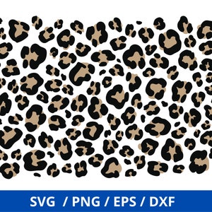 Leopard Print svg, Leopard Print Muster svg, sich wiederholendes Muster, Gepard Print svg, Leopardenmuster svg, Animal Print svg, Leopard svg