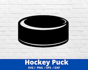 Hockey Puck SVG, Hockey Puck, png, dxf, and eps files