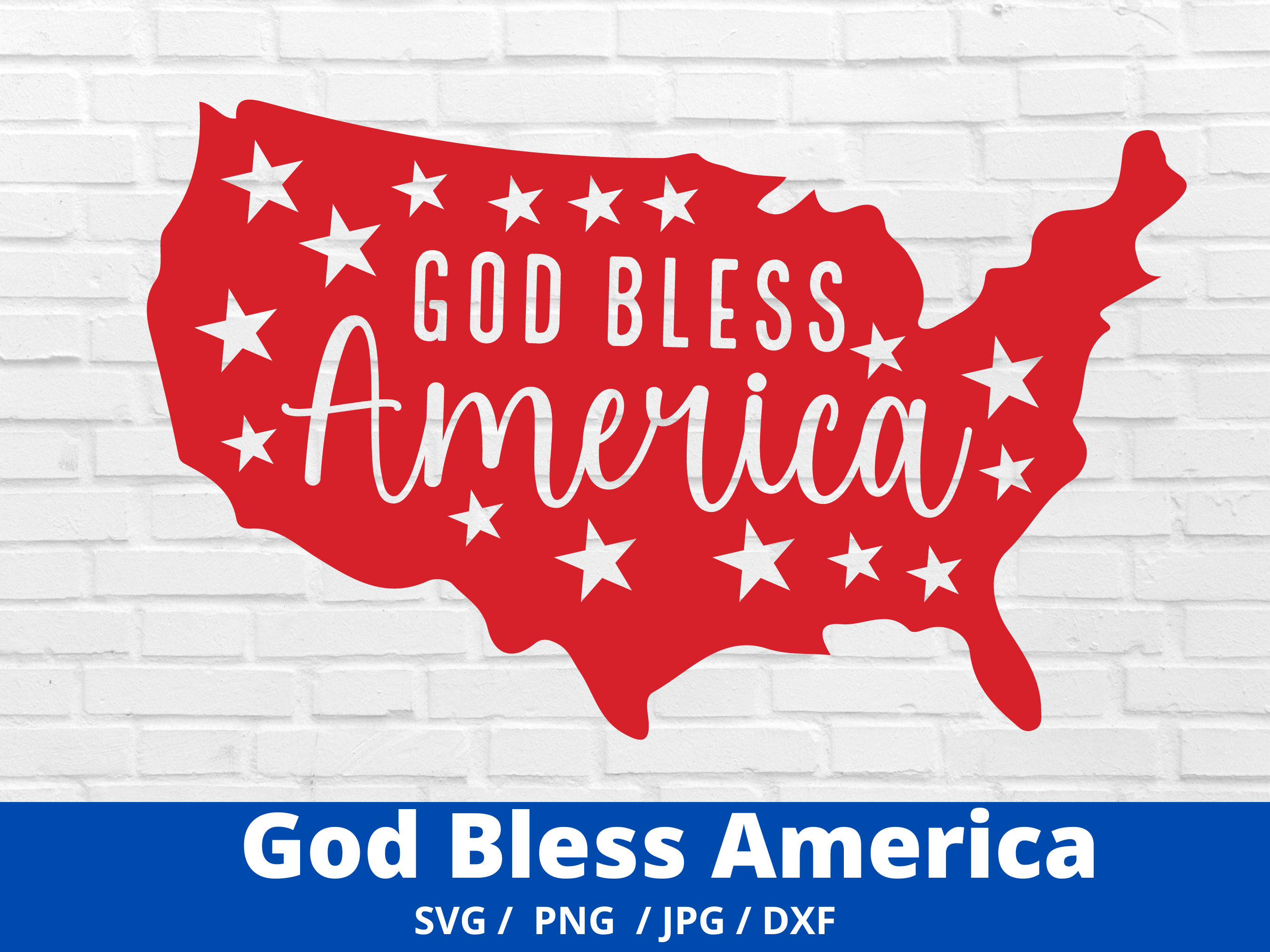 God Bless America Sign - Etsy
