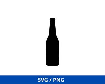 Beer Bottle SVG, Beer Bottle Cut, Soda Bottle Vector, Beer Bottle Silhouette, Beer Bottle Clip Art, CnC Files