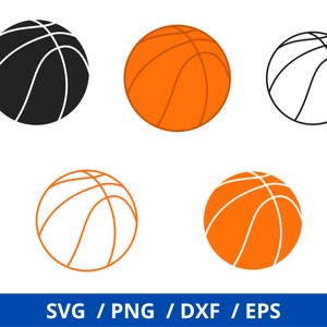 Lot de basket-ball Svg, basket-ball Svg, basket-ball SVG pour Cricut, basket-ball svg pour cricut, Silhouette