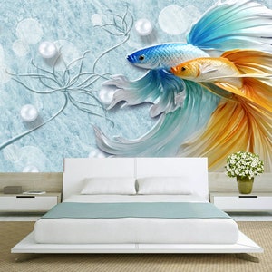 Buy 3d Fish Wall Art Online In India -  India