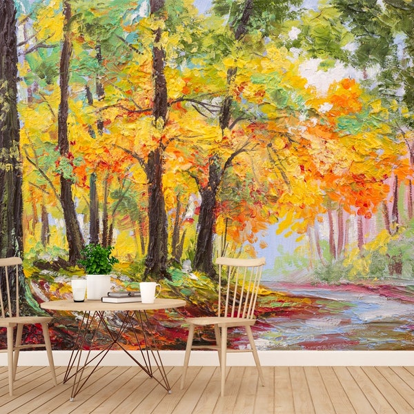 Wall Mural Peel and Stick Landscape - Etsy