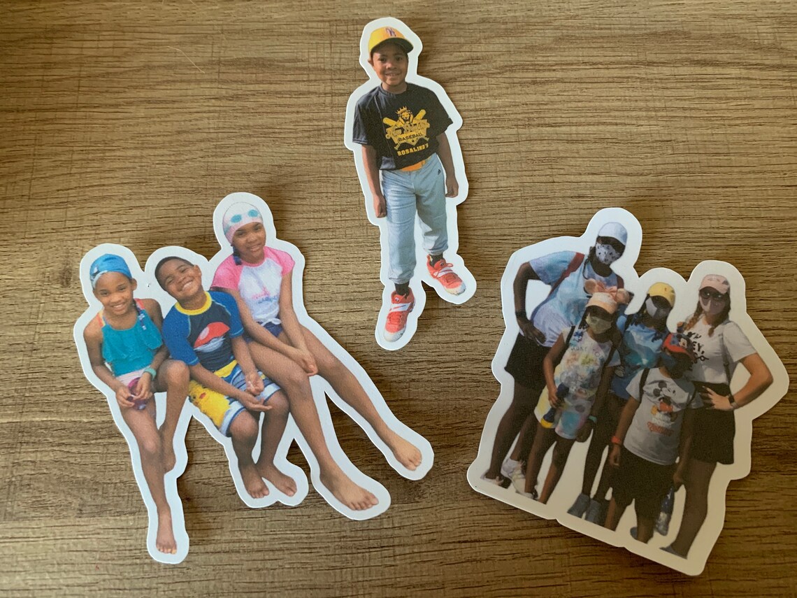 Custom Photo/Picture Sticker Personalized Sticker Etsy