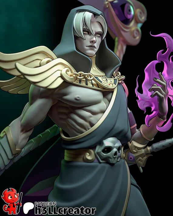 Hades Thanatos Garage Kit | Fanmade Model by H3llcreator | Death