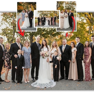 Loved One in Heaven Photo Merge,Custom Photo with Deceased Loved One,Add Passed Loved One to Picture,Memorial Family Portrait Gift