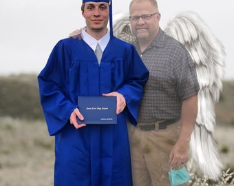 Add Deceased Loved One to Photo – Add Angel or Person,Memorial Picture, Add Angel or Person, Personalized Mother’s Day Gift, Christmas Gift