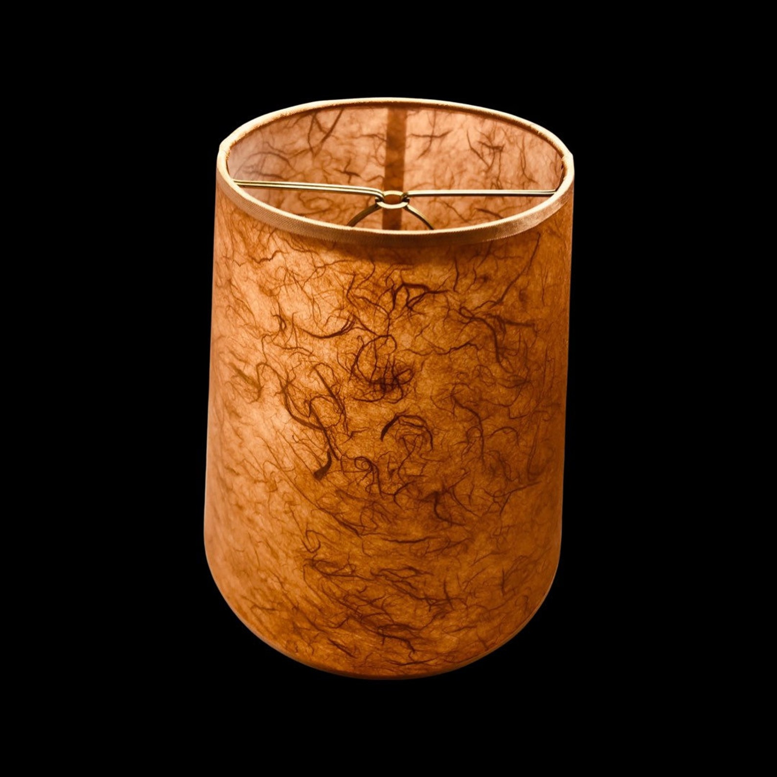 Copper Mulberry parchment paper hardback lamp shades in Etsy