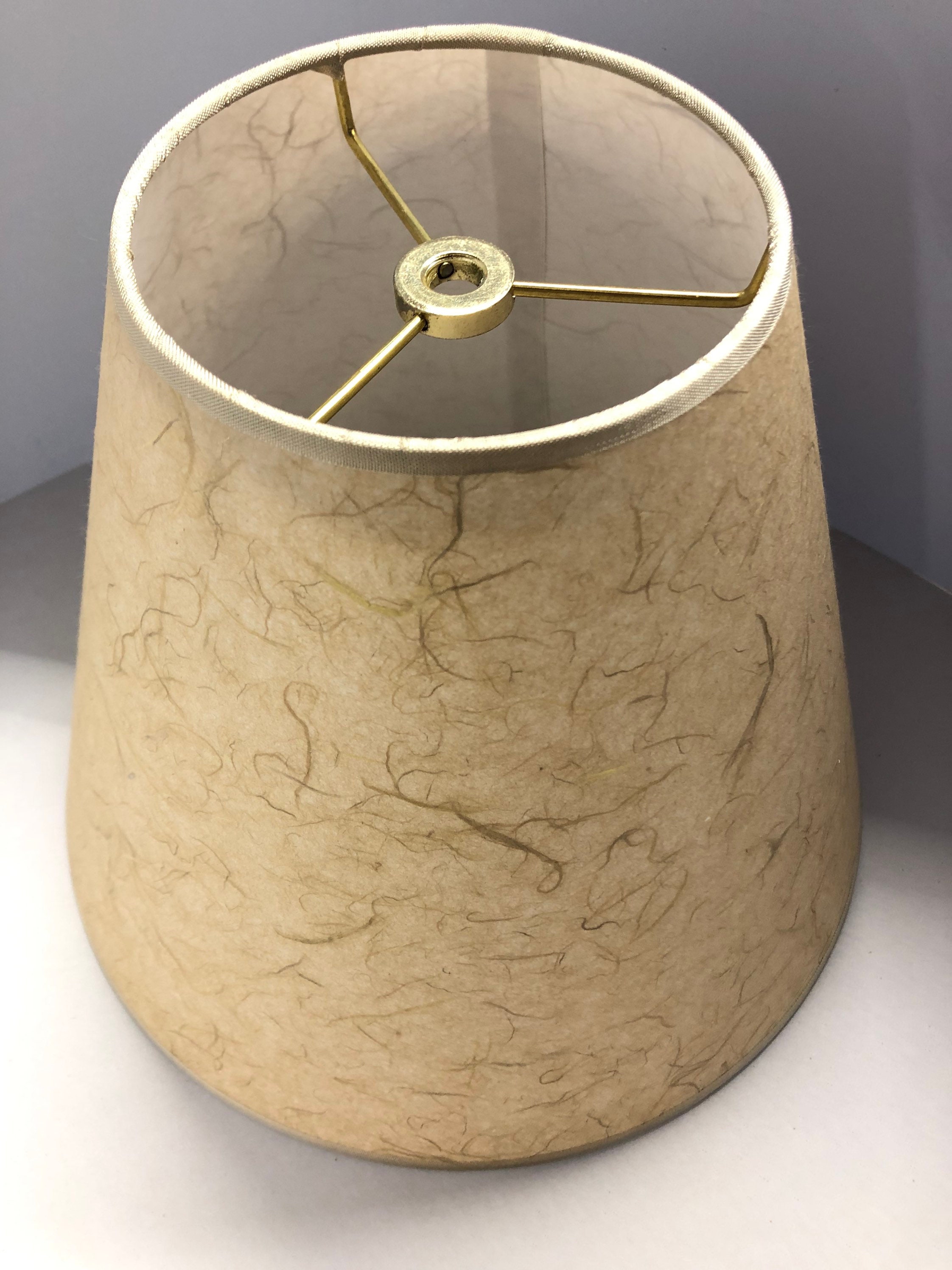 SPIDER TOP Mulberry parchment paper hardback lamp shades in Etsy