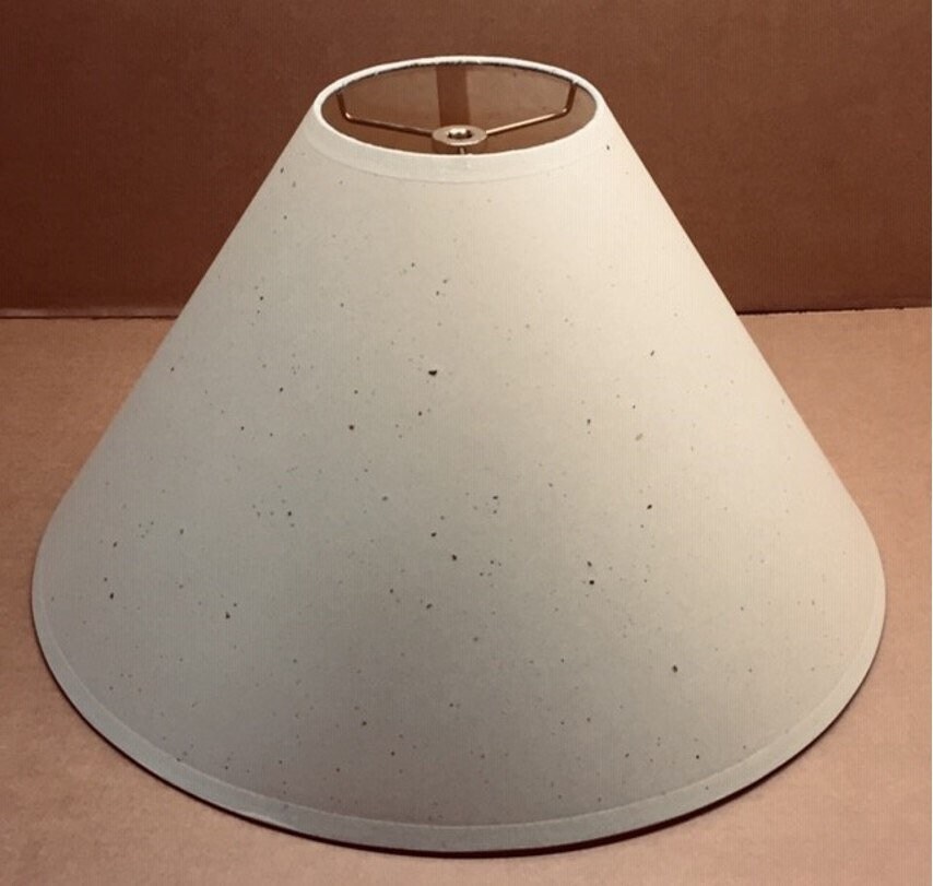 BULB CLIP ON top parchment paper hardback lamp shades in Etsy
