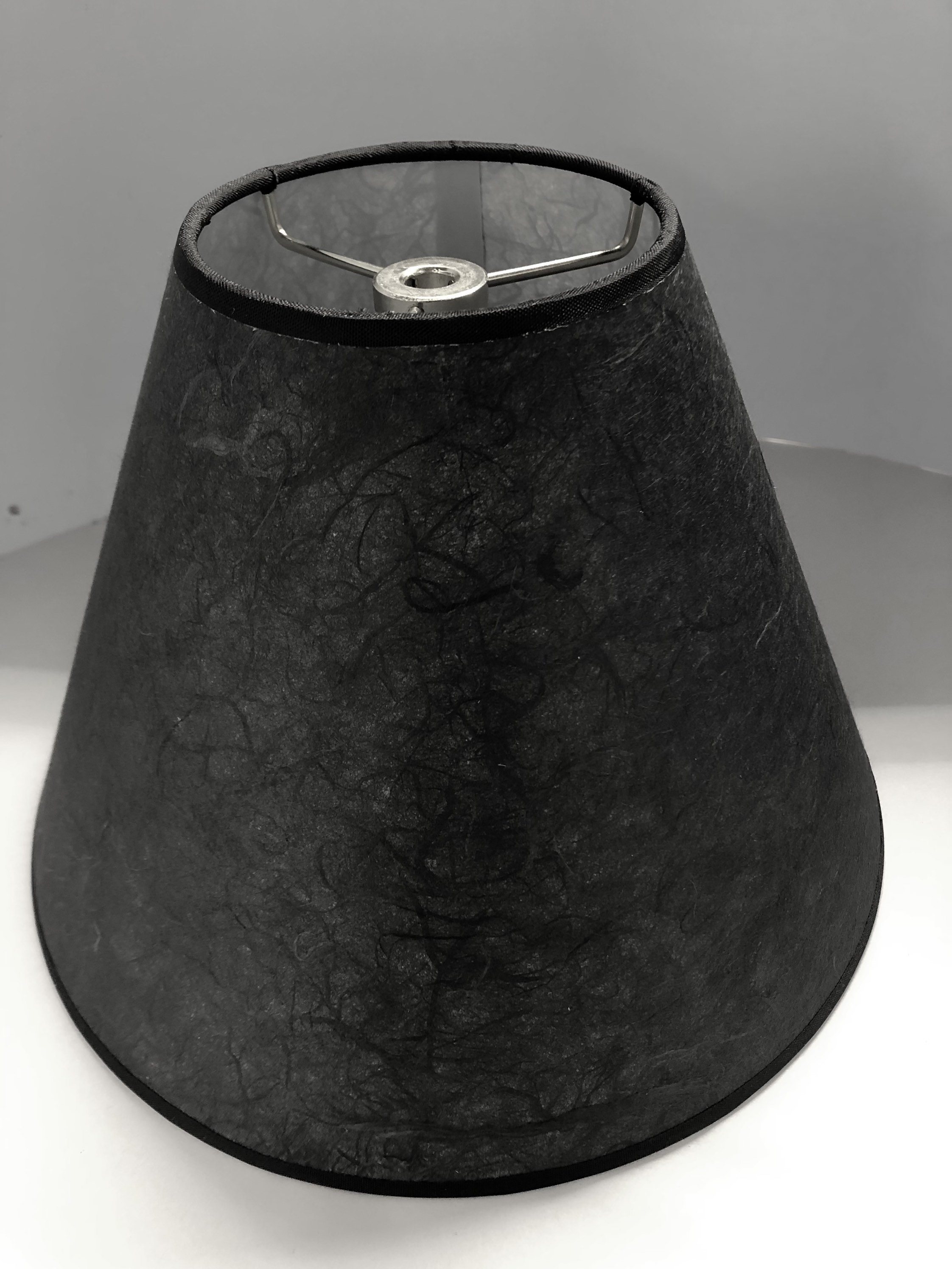 Black Mulberry parchment paper hardback lamp shades in various Etsy